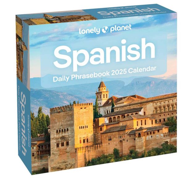 2025 Lonely Planet: Spanish Phrasebook Day-to-Day Calendar on Sale