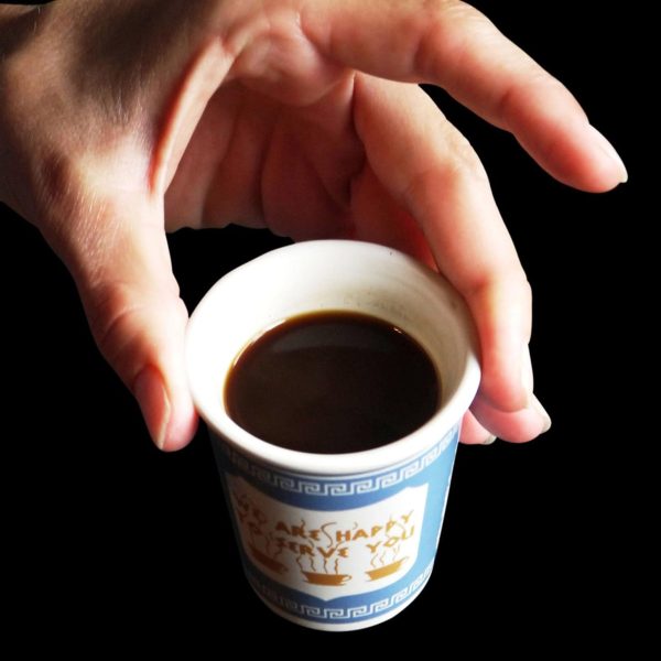 We Are Happy to Serve You  Greek Ceramic Espresso Cup (3 oz) Cheap