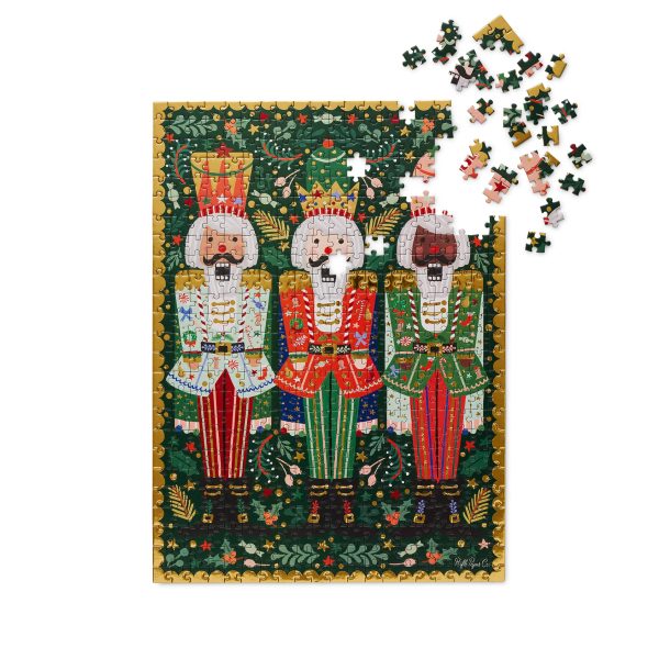 Rifle Paper Co. 500 Piece Nutcracker Brigade Jigsaw Puzzle For Discount