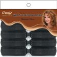 Annie Silky Satin Rollers Size M 10Ct Black Online