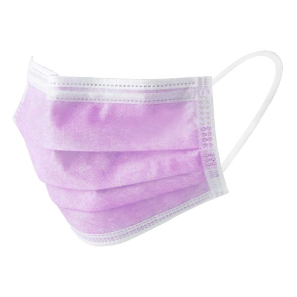 Annie Sterile Face Mask One Size 10ct Lilac For Sale