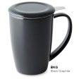 Curve Tall Tea Mug with Infuser and Lid 15 oz (multiple colors) Online Hot Sale