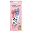 Annie Eyebrow Razor Set 3ct Asst Color Supply