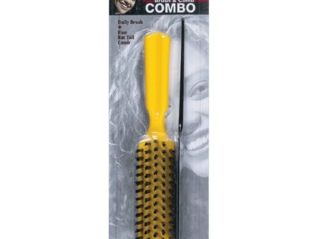 Annie Brush And Rat Tail Comb Combo Asst Color For Cheap