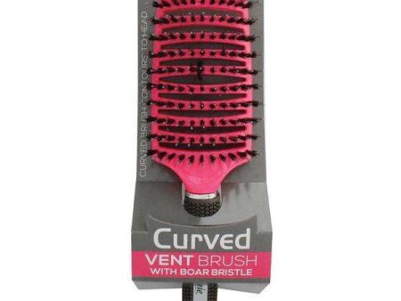 Annie Curved Vent Brush with 100% Boar Bristles Supply