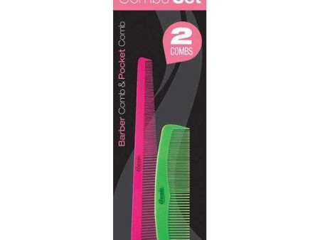 Annie Comb Set Barber Comb & Pocket Comb For Sale