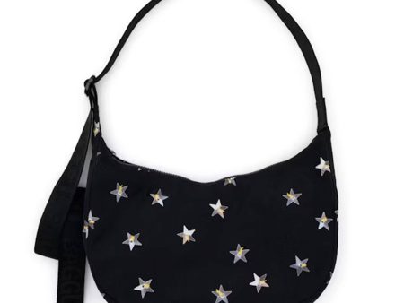 Baggu Medium Nylon Crescent Bag in Stars For Cheap