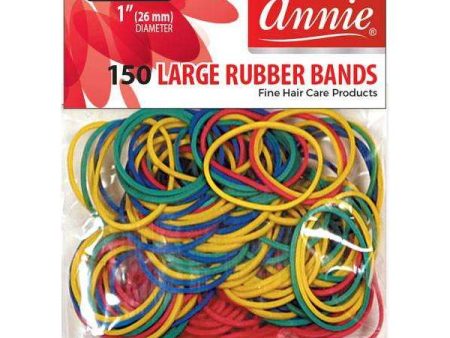 Annie Rubber Bands L 150Ct Asst Colors Sale