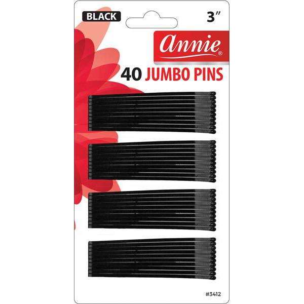 Annie Jumbo Bob Pin 3In 40ct Online now