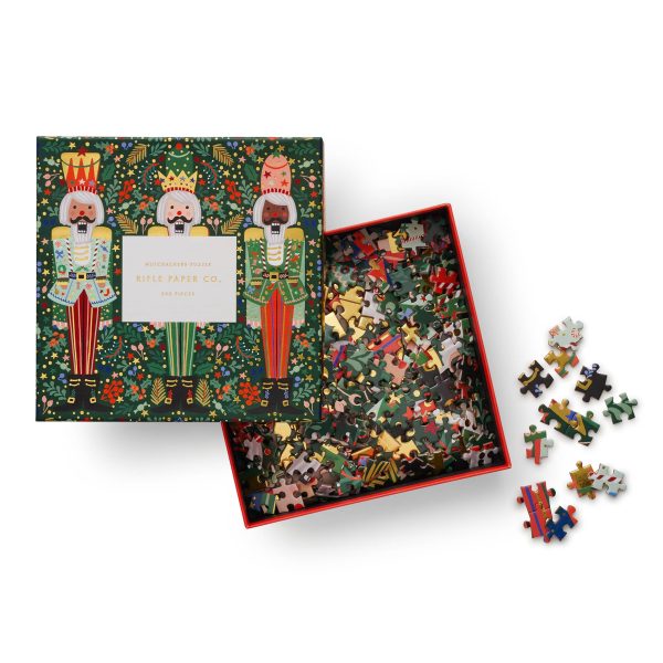 Rifle Paper Co. 500 Piece Nutcracker Brigade Jigsaw Puzzle For Discount