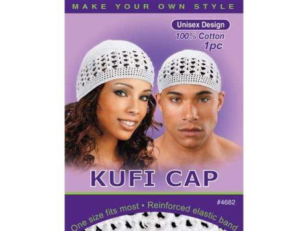 Ms. Remi Kufi Cap White Hot on Sale