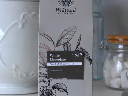 White Chocolate Loose Leaf Flavored White Tea 75g Whittard - Best By: 11 2020 Online Hot Sale