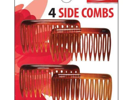 Annie Side Combs Small 4Ct Asst Color Discount