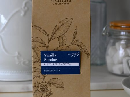 Vanilla Sundae Flavored Loose Leaf Black Tea 75g Whittard - Best By: 8 2020 on Sale