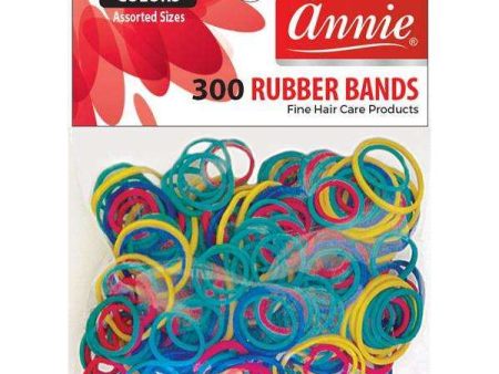 Annie Rubber Bands Asst Size 300Ct Asst Color For Sale