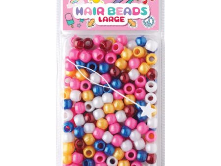 Joy Large Hair Beads 240Ct Metallic Asst Color Discount