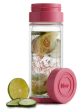 Garden Dance Pink 9 oz. Travel Tea Glass Infuser Libre on Sale