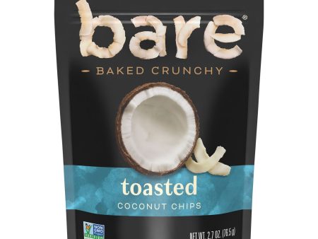 Bare Fruit - Coconut Chips Toasted - Case Of 12 - 2.7 Ounces on Sale