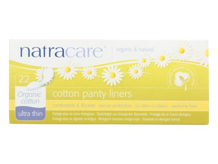 Natracare Ultra Thin Organic Cotton Panty Liners - 22 Pack Sale