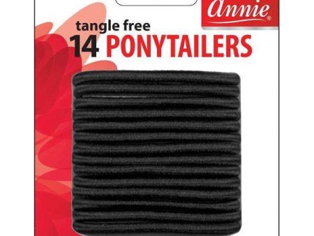 Annie No Tangle Ponytailers 5 1 2In 14ct Black For Cheap