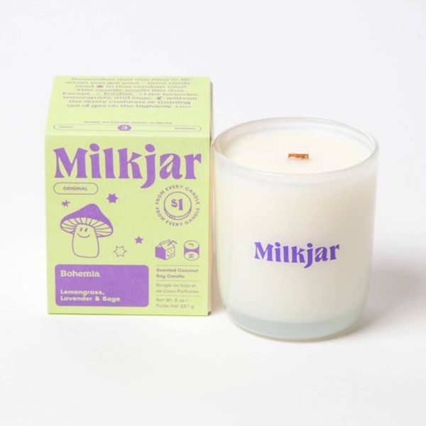 Milk Jar Bohemia Scented Candle Discount