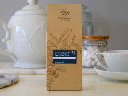 Decaffeinated Breakfast Black Loose Leaf Tea 100g Whittard - Best By: 10 2020 Discount