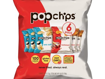 Popchips Potato Chip - Case Of 12 - 4.8 Oz. Hot on Sale