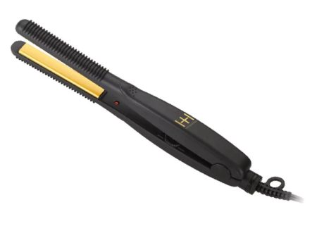 Hot & Hotter Gold Ceramic Flat Iron 1 2 Inch Online now