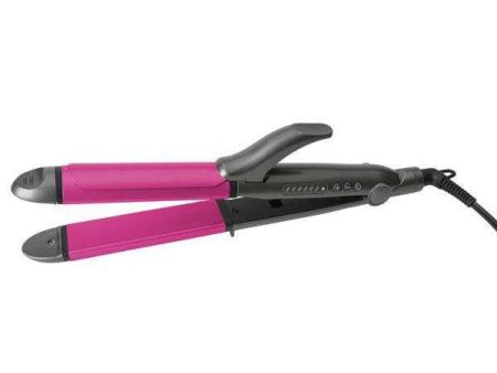 Hot & Hotter 2 in 1 Ceramic Flat Iron Hair Styler 1 1 4 Inch Cheap