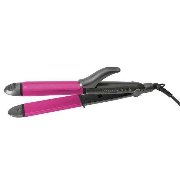 Hot & Hotter 2 in 1 Ceramic Flat Iron Hair Styler 1 1 4 Inch Cheap