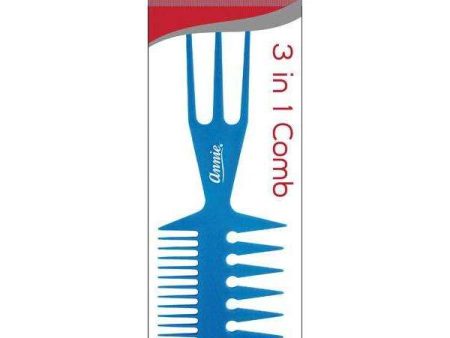 Annie 3 in 1 Comb Large Asst Color Discount