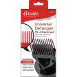 Annie Universal Fit Detangler Hair Dryer Pik Black Red Fashion