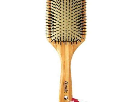 Annie Bamboo Cushion Paddle Brush Nylon Bristle Online Sale