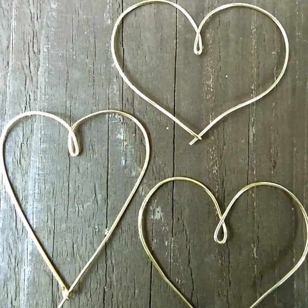 Heart-shape Hoop Earrings, Feb. 8th Fashion