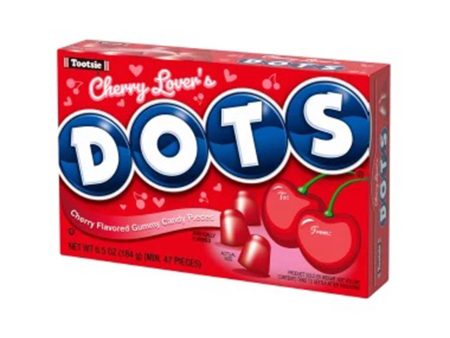 Valentine Cherry Lover s Dots Gumdrop Candy Discount