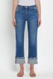 Vervet Cuff Straight Leg Jeans Supply