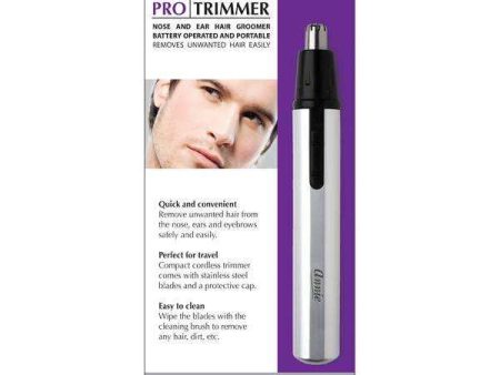 Annie Nose Hair Trimmer Silver For Cheap