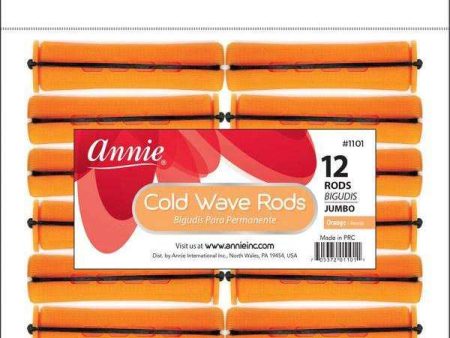 Annie Cold Wave Rods Jumbo 12Ct Orange For Discount