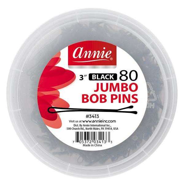 Annie Jumbo Bob Pin 3In 80ct Hot on Sale