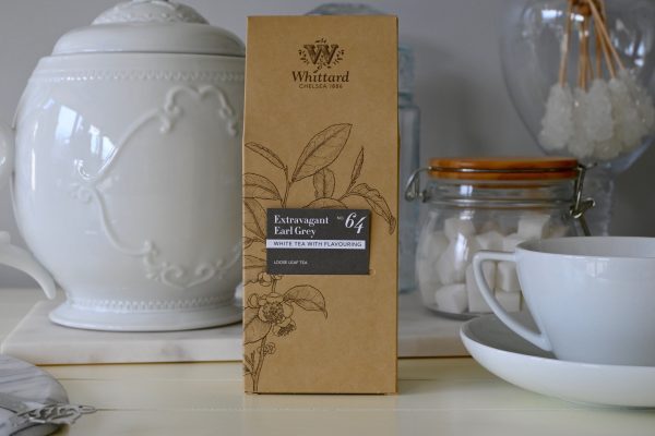 Extravagant Earl Grey Loose Leaf White Tea with Flavoring 75g Whittard - Best By: 12 2020 on Sale