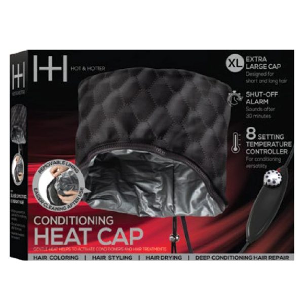 Hot & Hotter 3 In 1 Conditioning Heat Cap For Cheap