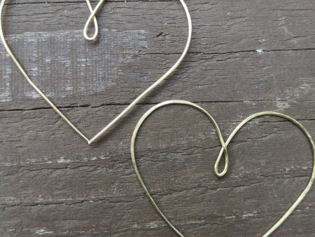 Heart-shape Hoop Earrings, Feb. 8th Fashion