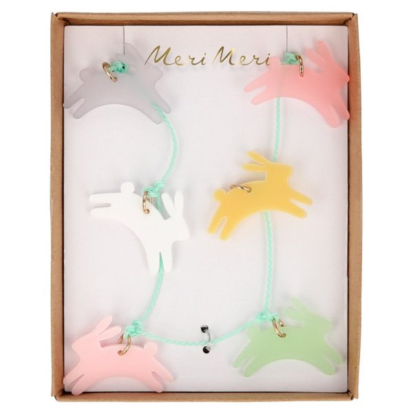 Meri Meri Leaping Bunny Necklace Online now