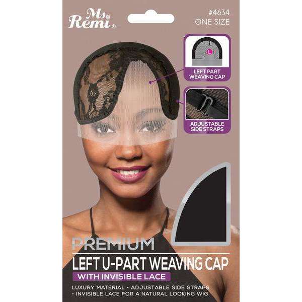 Ms. Remi Left Upart Weaving Cap With Invisible Lace Black Online