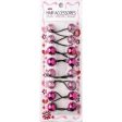 Joy Twin Beads Ponytailers 8Ct Assorted Pink Online Hot Sale