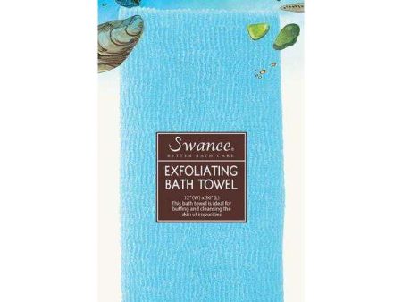 Swanee Exfoliating Bath Towel Asst Color Fashion