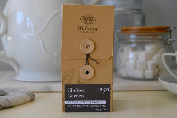 Chelsea Garden White Tea 25 Envelope Teabags Whittard - Best By: 2 2020 Online now