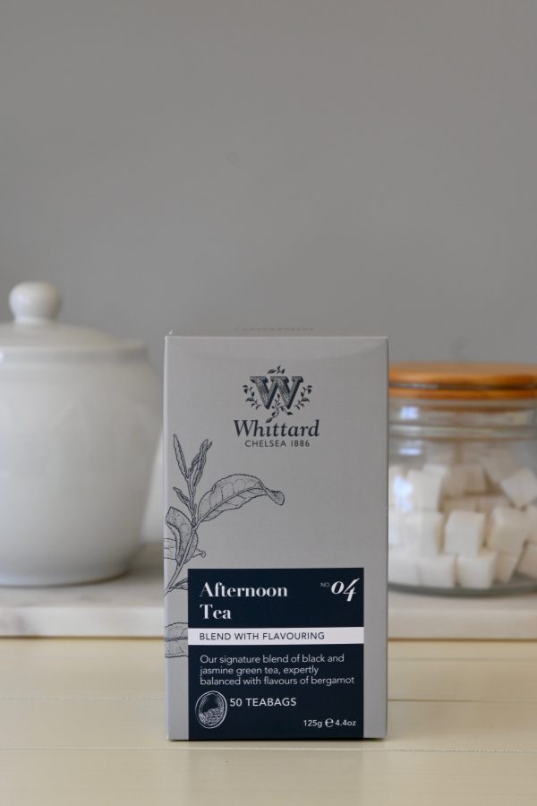 Afternoon Tea Blend- 50 Teabags 125g Whittard- Best by: 12 2020 Online