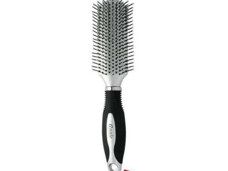 Annie Salon Styling Brush Nylon Bristles Silver Online now