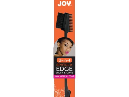 Joy 3 in 1 Spatula Edge Brush Boar Bristle Asst. Sale